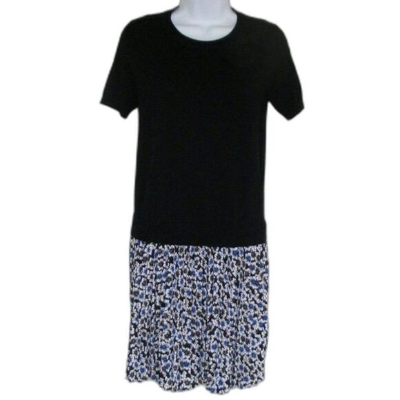 KATE SPADE Dress, S, Knit Top, Hollyhock Floral Pleated Skirt, Short sleeves - Picture 10 of 12